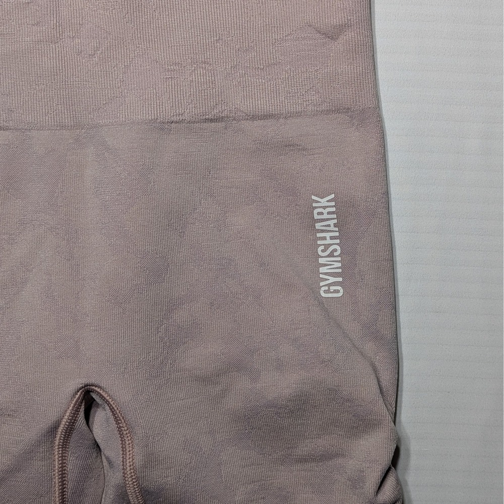 Gymshark Women Adapt Camo Seamless Shorts Small Rose High Rise Gymwear